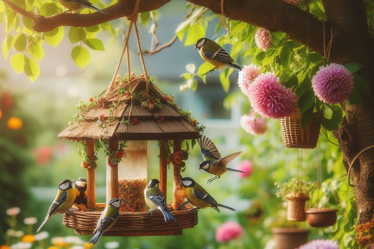 créer un environnement favorable pour attirer les oiseaux