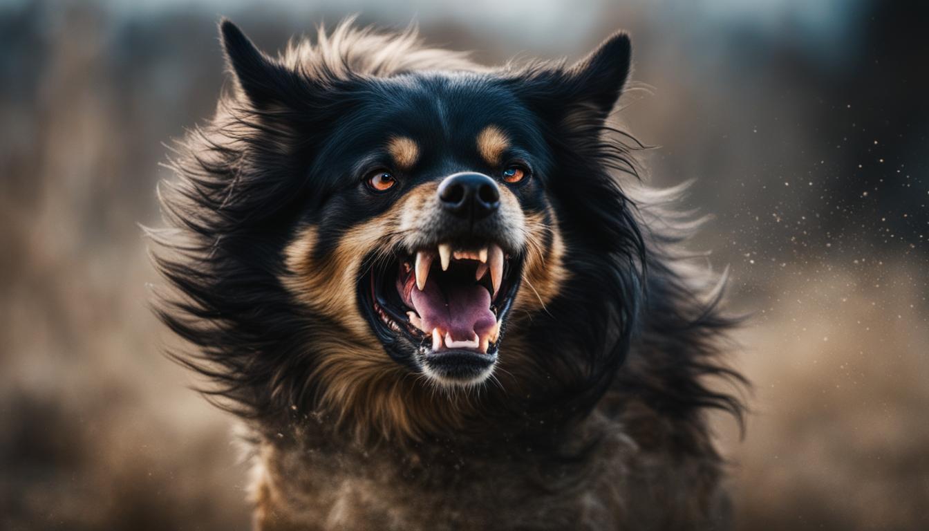 Bombe anti agression chien