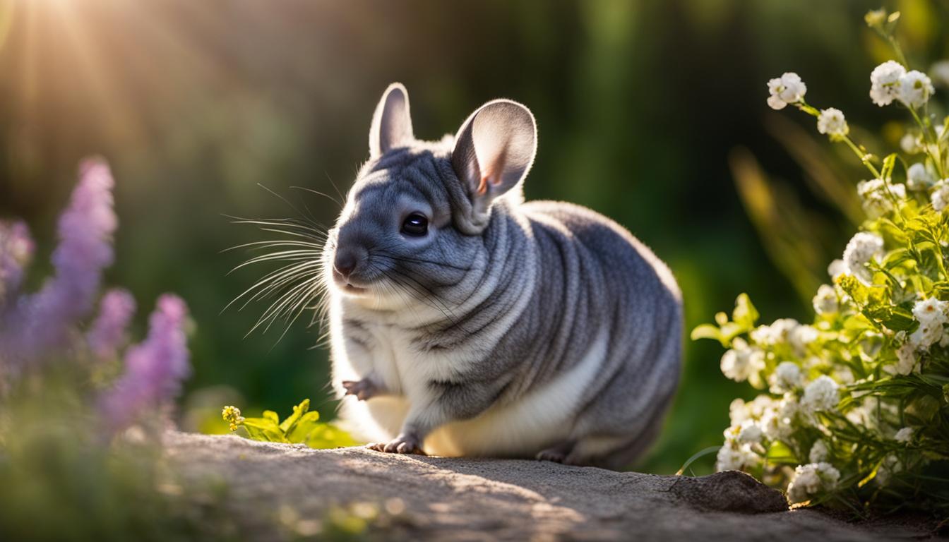 chinchilla en liberté