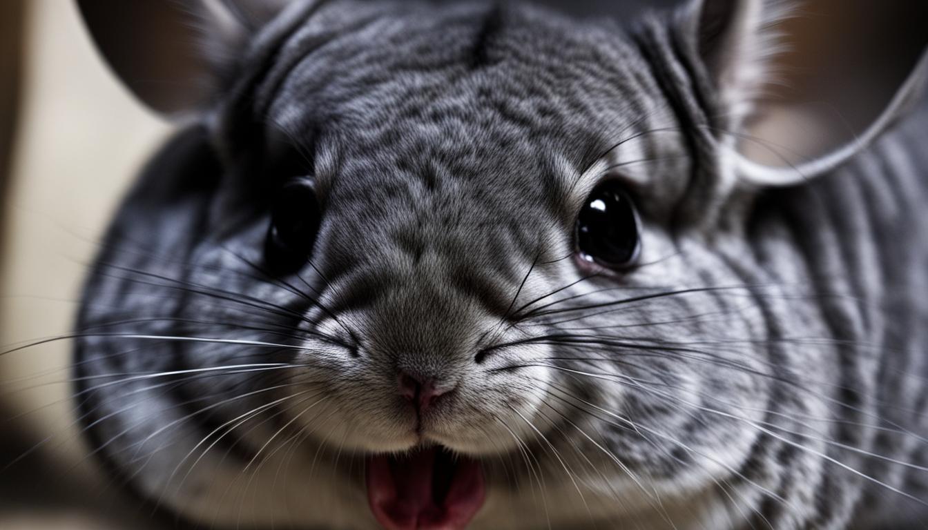 chinchilla grince des dents