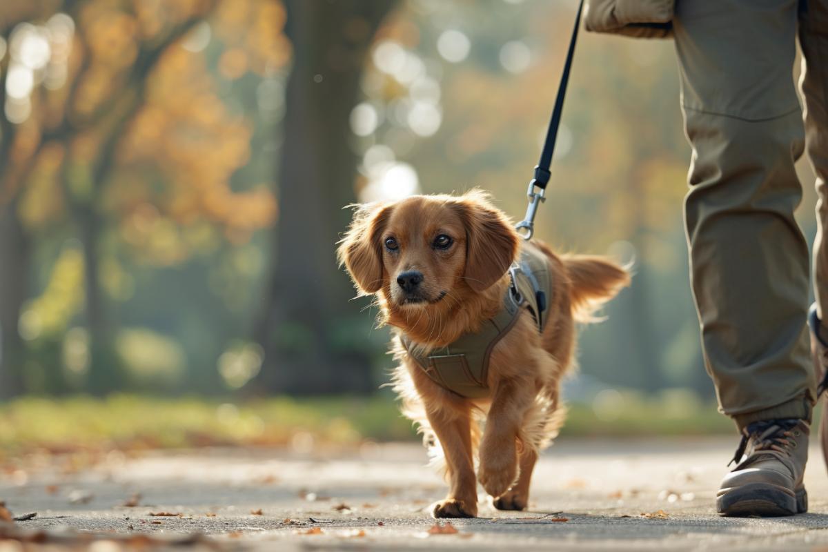 Comment empêcher mon chien de tirer sur la laisse en promenade ?