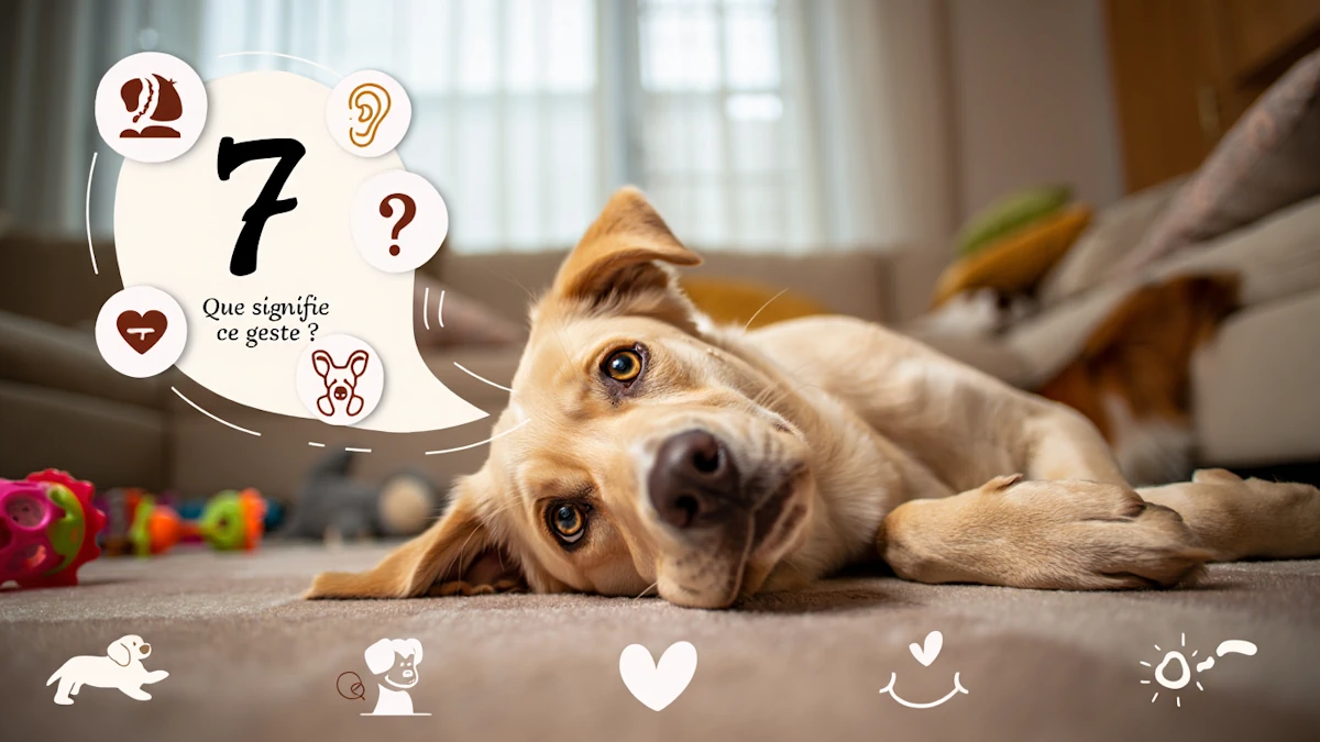 votre chien penche la tête de côté