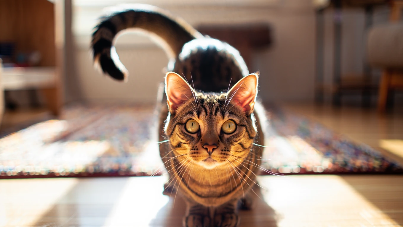 votre chat remue la queue