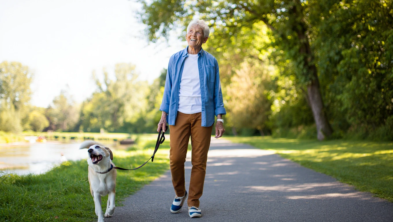 1 heure de promenade = 2 ans de vie en plus ? Comment votre chien booste votre santé