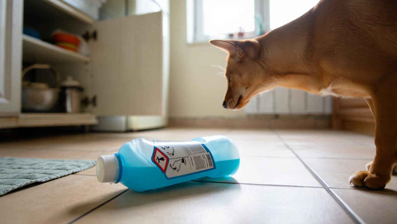 Danger à la maison : l'erreur n°1 que tous les propriétaires d'animaux font avec leurs produits ménagers