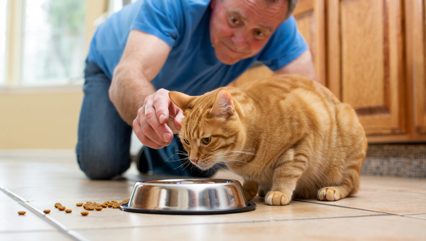 mon chat vomit ses croquettes entières