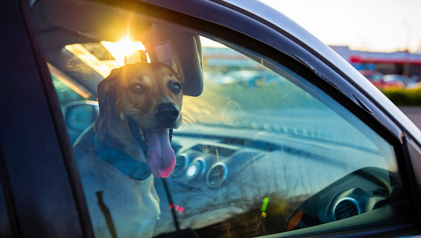 Saviez-vous que votre animal peut mourir en 10 minutes en voiture ? La vérité sur la canicule
