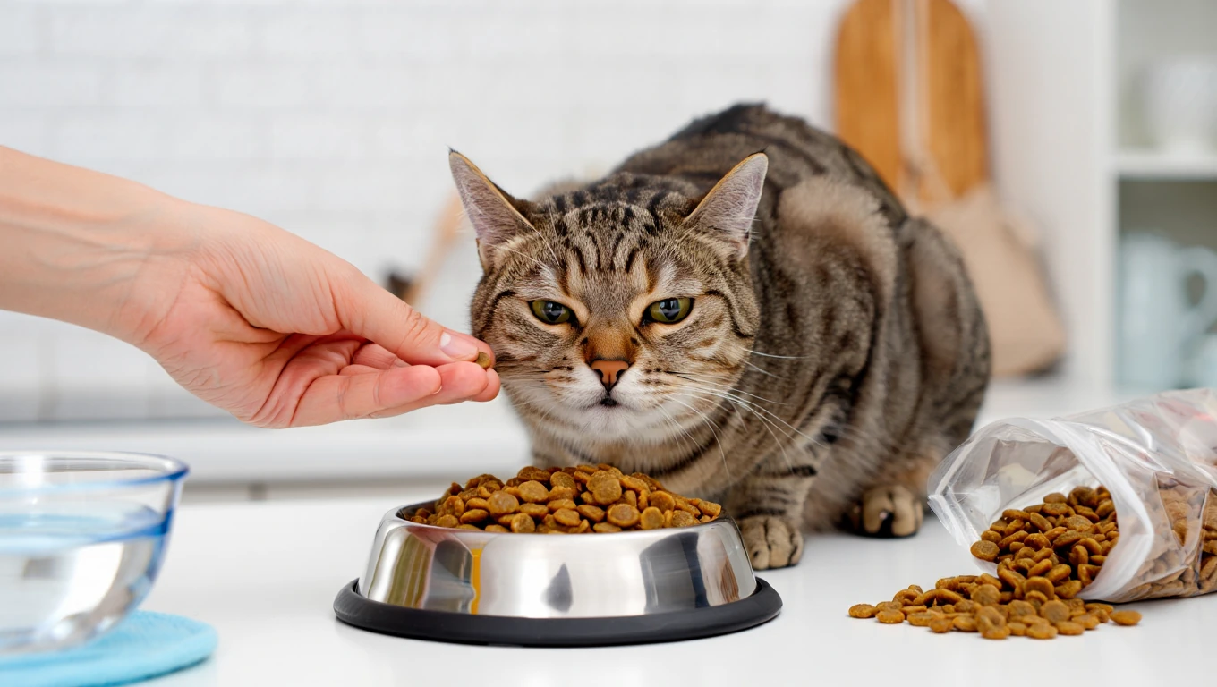 Mon chat refuse ses nouvelles croquettes… L'erreur que font 90% des propriétaires !