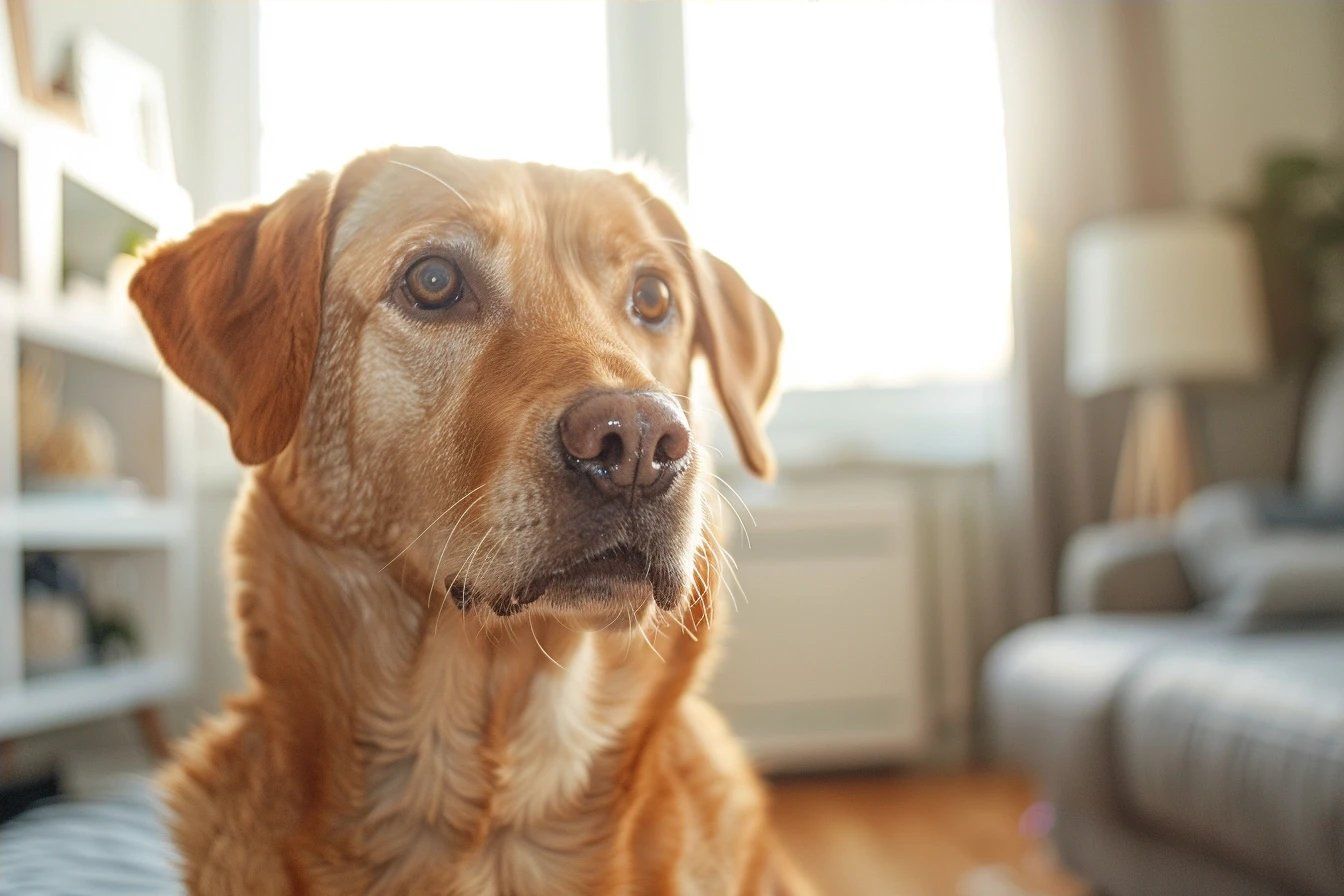 Chien avec babines qui tombent : faut-il s&rsquo;inquiéter ?