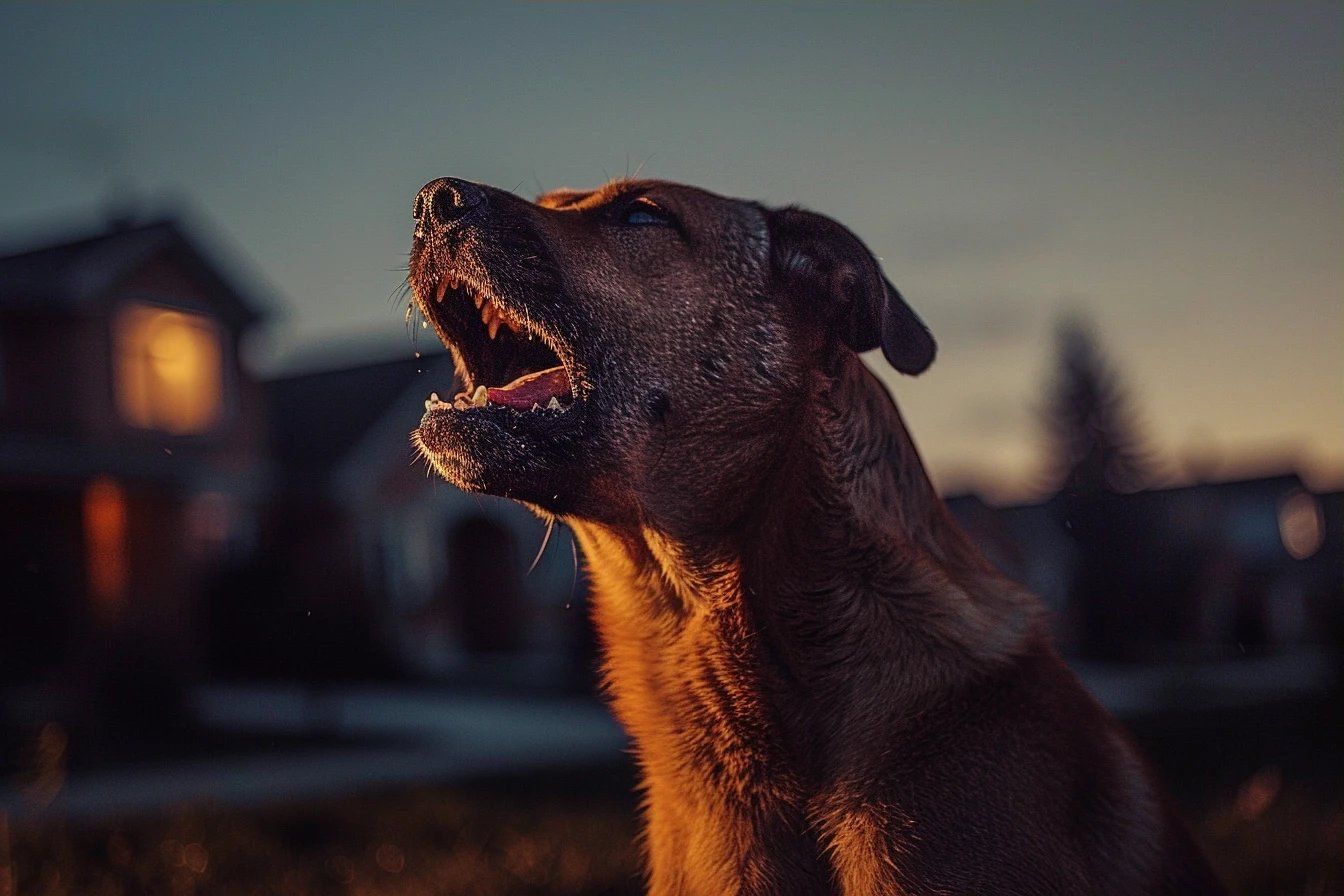 Chien qui aboie la nuit : décryptage spirituel et solutions