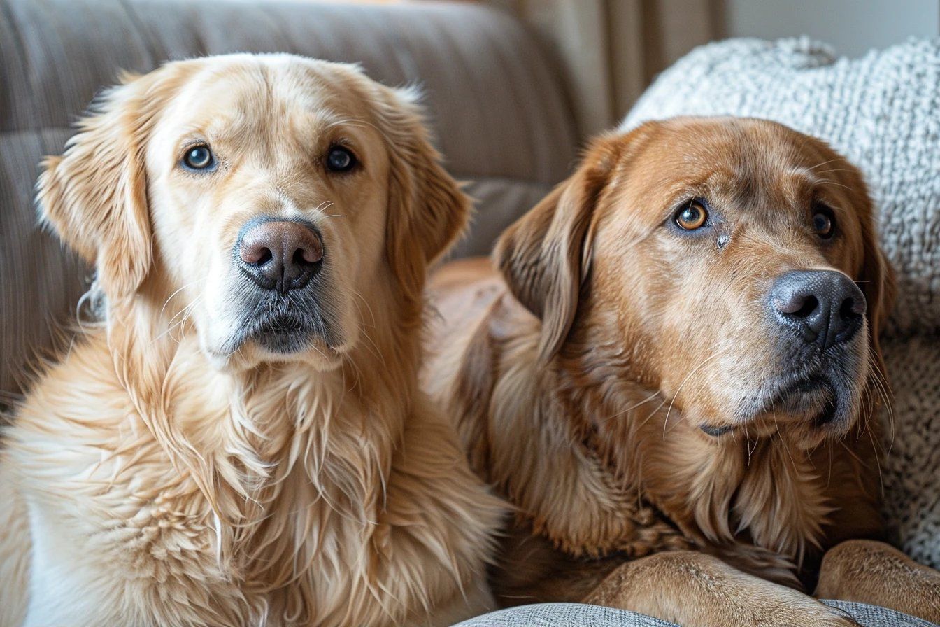 Mon Golden était plus câlin que prévu… Ce que personne ne dit sur la différence entre Golden et Labrador !