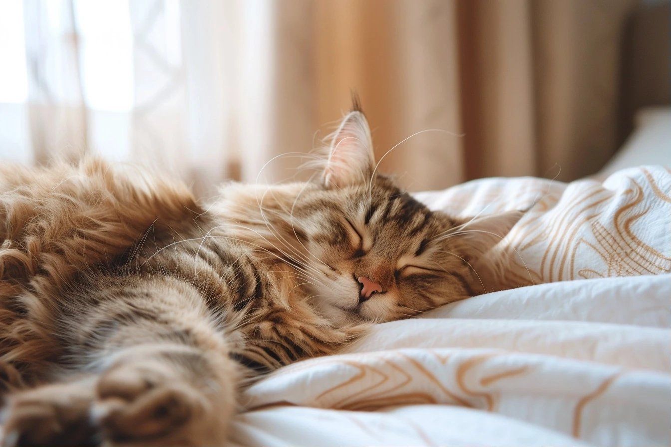 Pourquoi mon chat dort-il à mes pieds ? 5 raisons touchantes