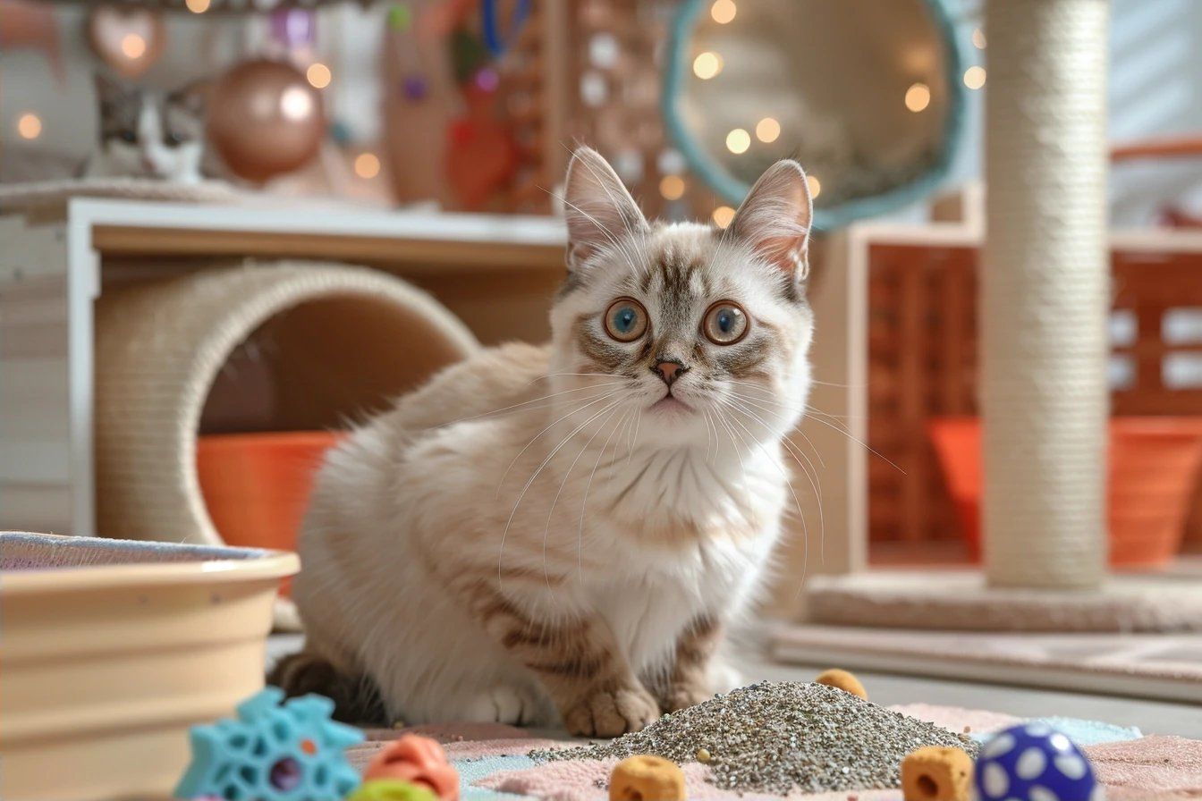 Pourquoi mon chat fait-il caca par terre ? (Solutions efficaces)