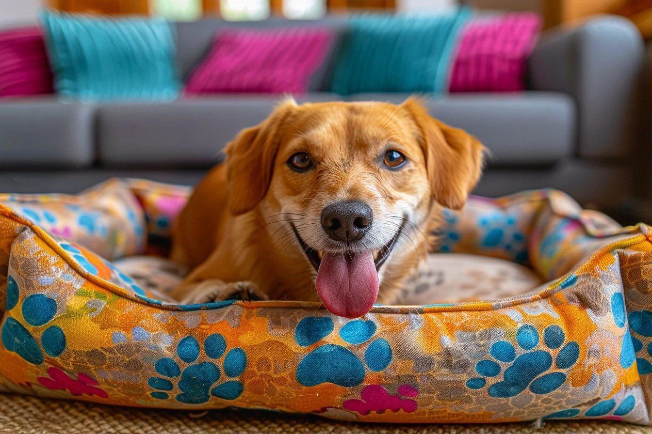 Pourquoi mon chien lèche-t-il son panier ? 5 raisons surprenantes