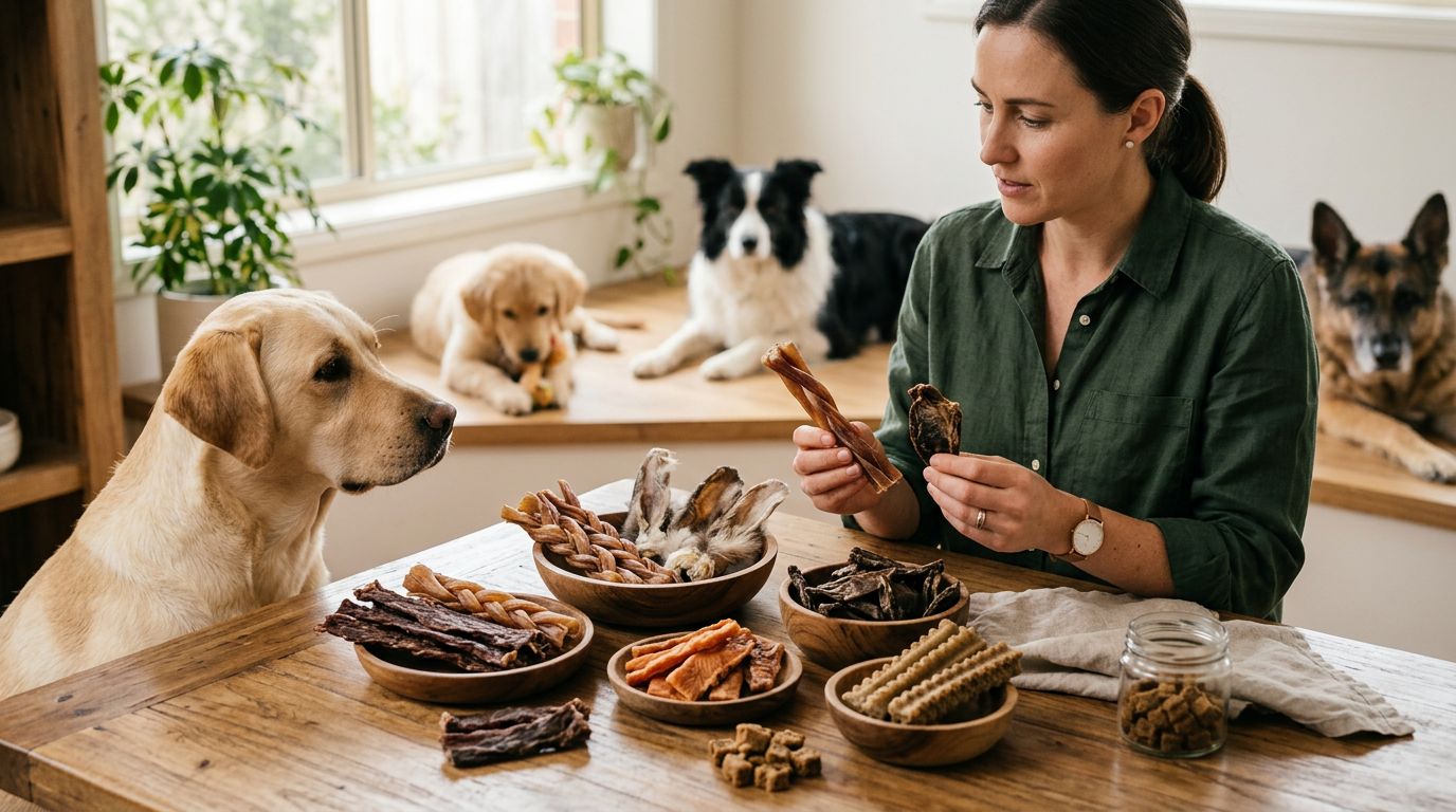 comment choisir la bonne friandise naturelle pour récompenser son chien selon son profil