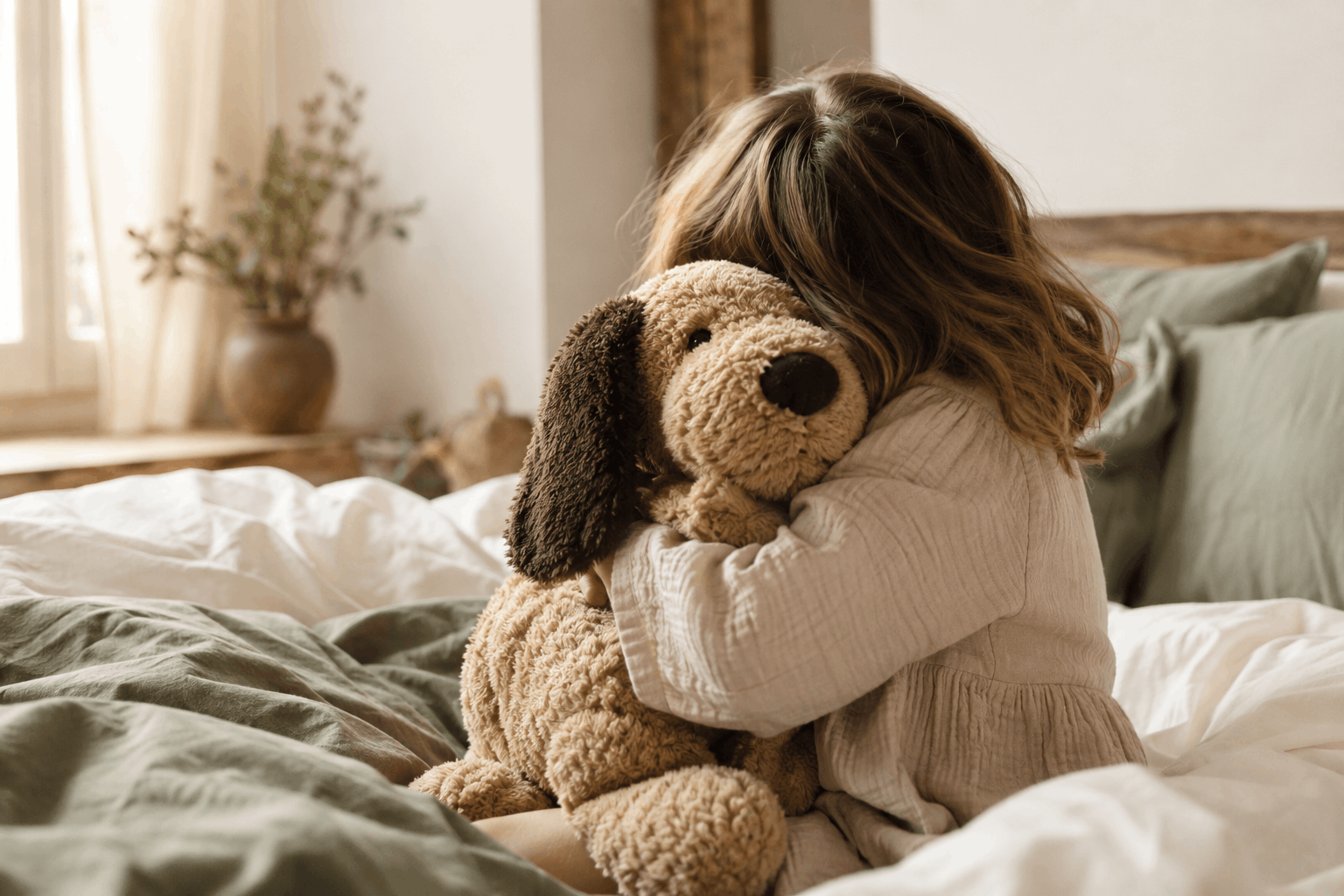 peluche de son chien