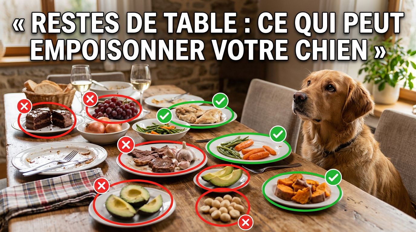 donner les restes au chien