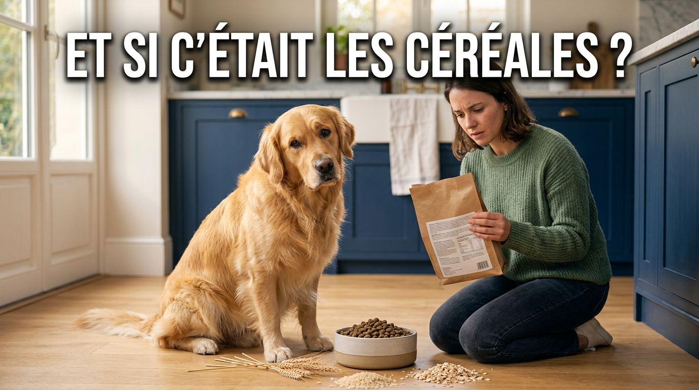 chien intolerant cereales symptomes